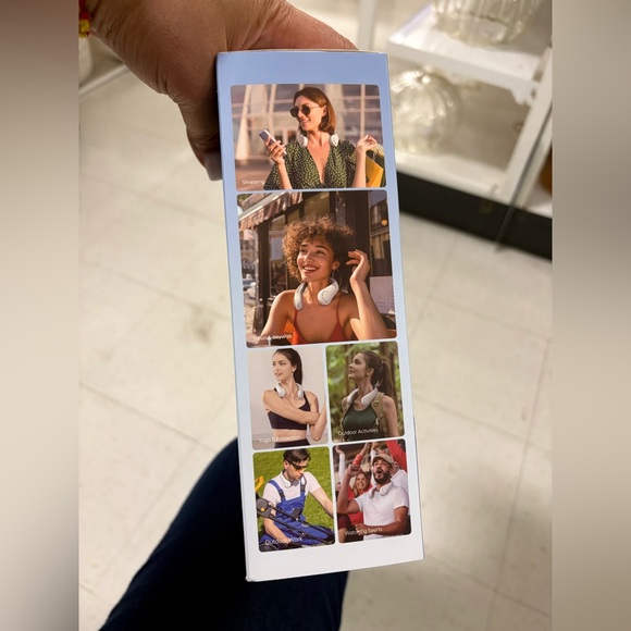 Neck Fan Life4 - White - Picture 3 of 5